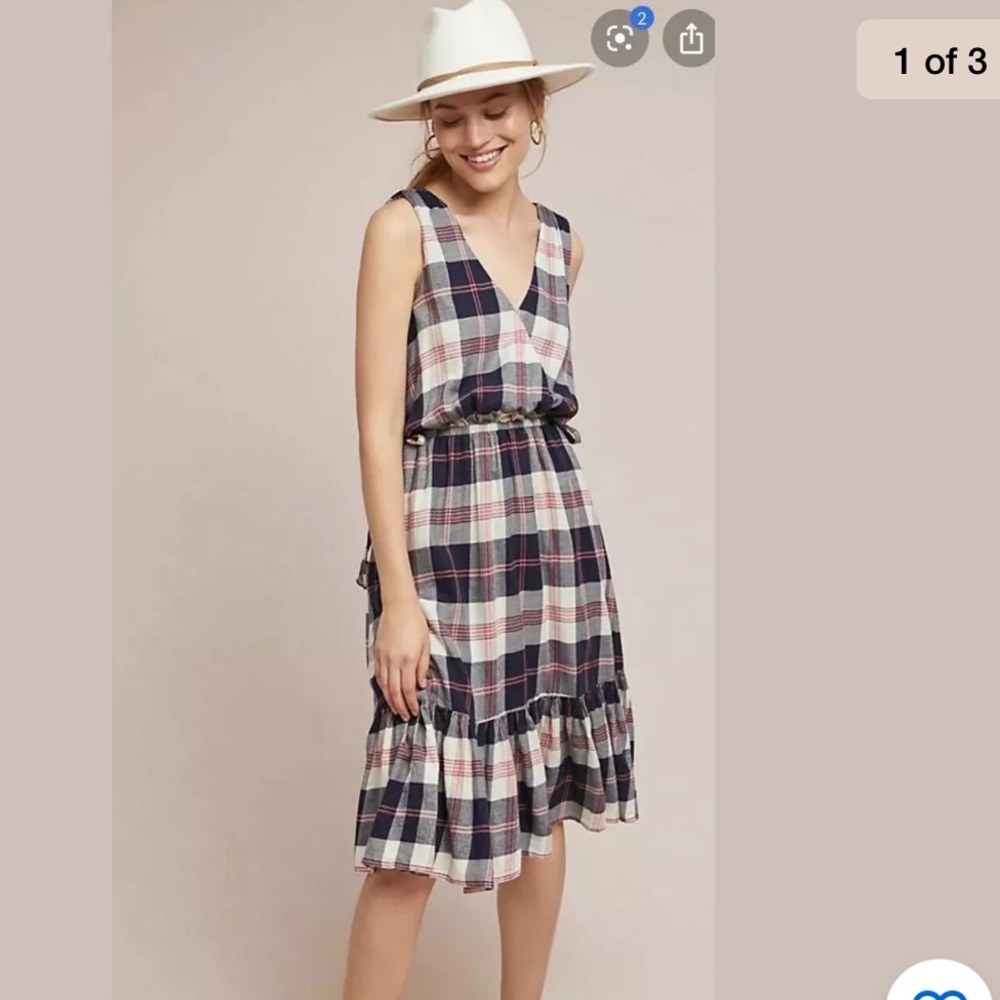 Anthropologie Isabella Sinclair Dickens dress XS